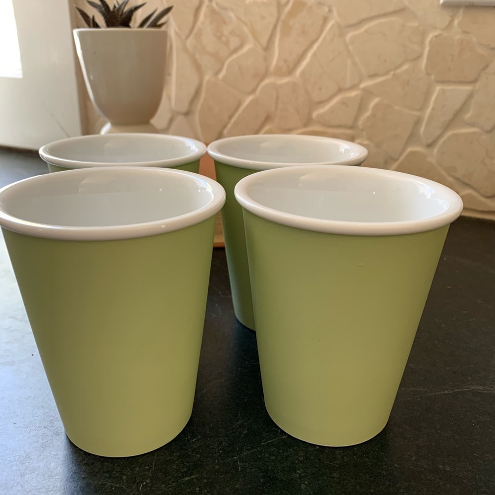 VIVA | Set of 4 | Scandinavian Sage Green  “Anytime Andy” Tea Mug